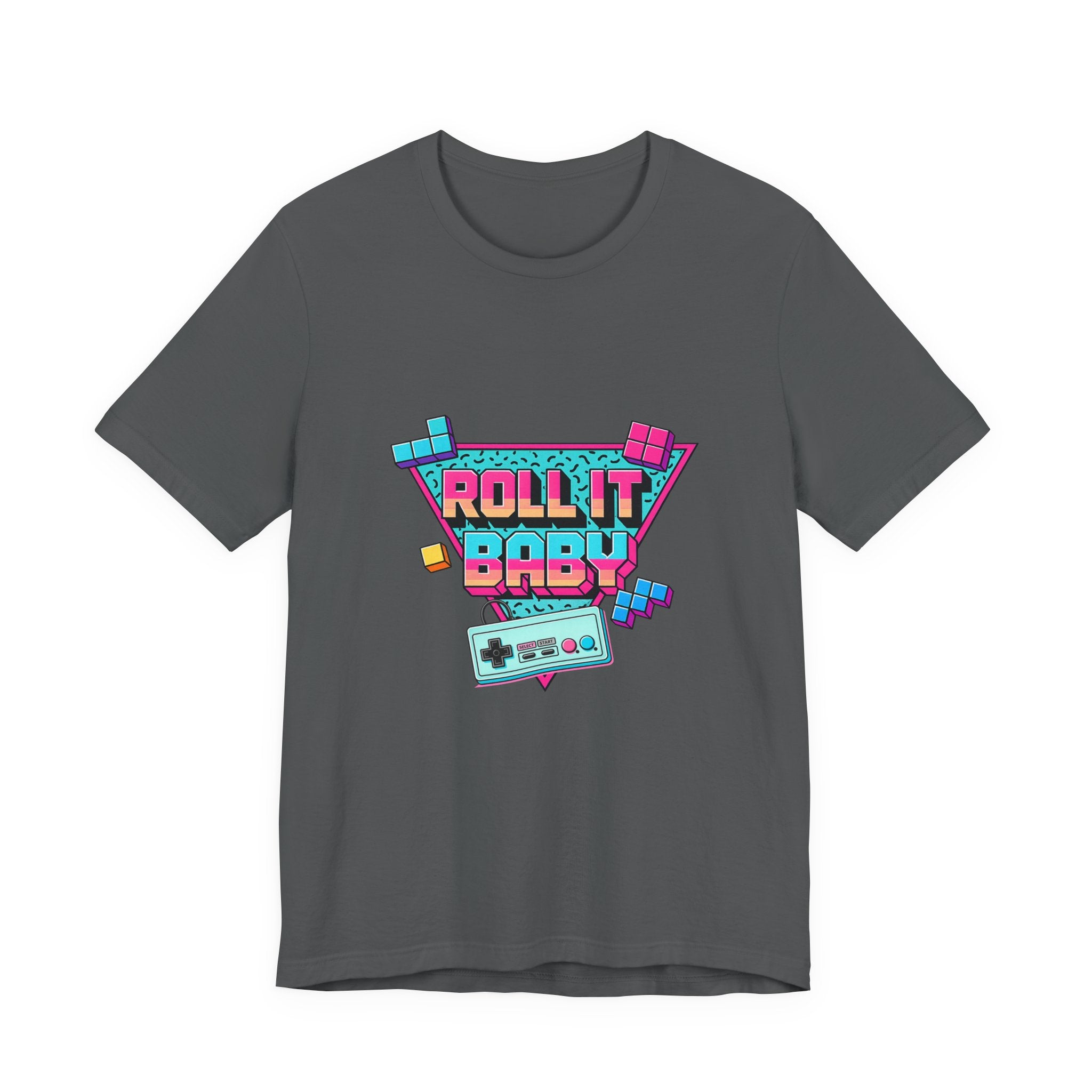 Tetris 80s Arcade Controller Tee | Retro Gaming T-Shirt