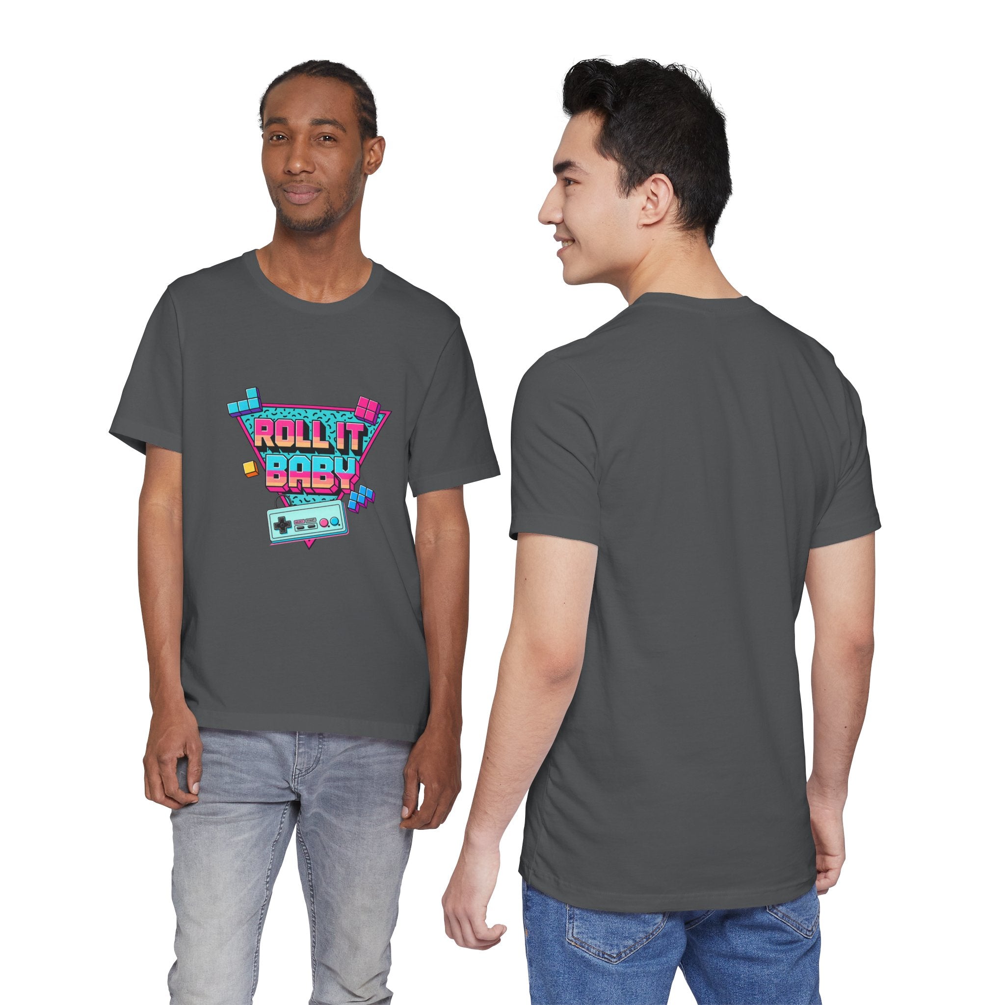 Tetris 80s Arcade Controller Tee | Retro Gaming T-Shirt